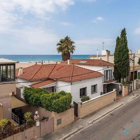 Beach Villa Cristina By Hhbcn Castelldefels Esterno foto