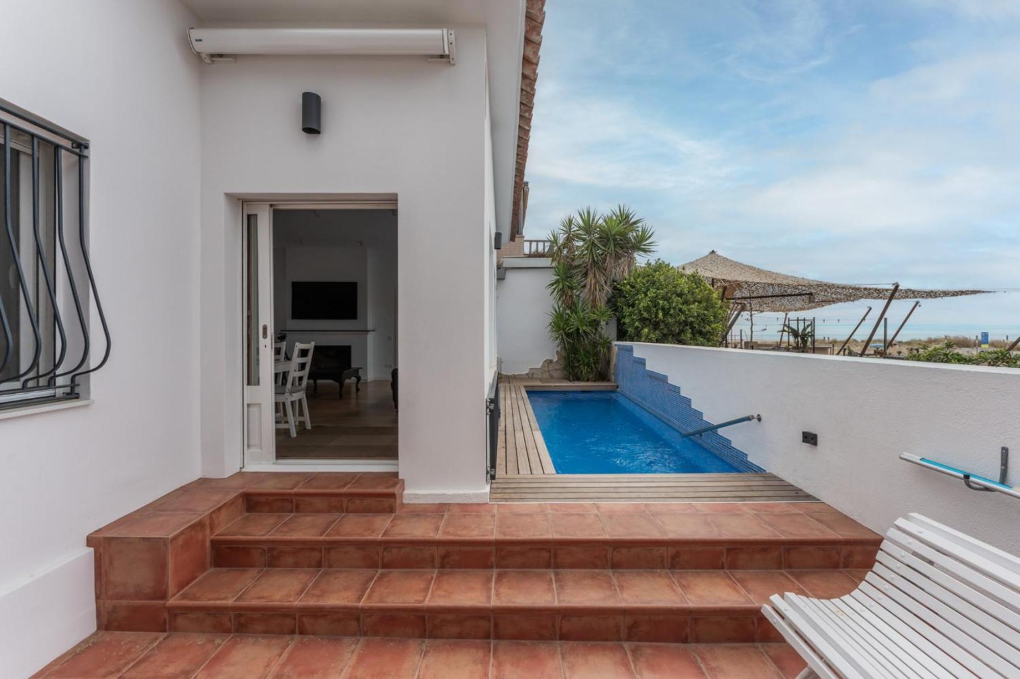 Beach Villa Cristina By Hhbcn Castelldefels Camera foto
